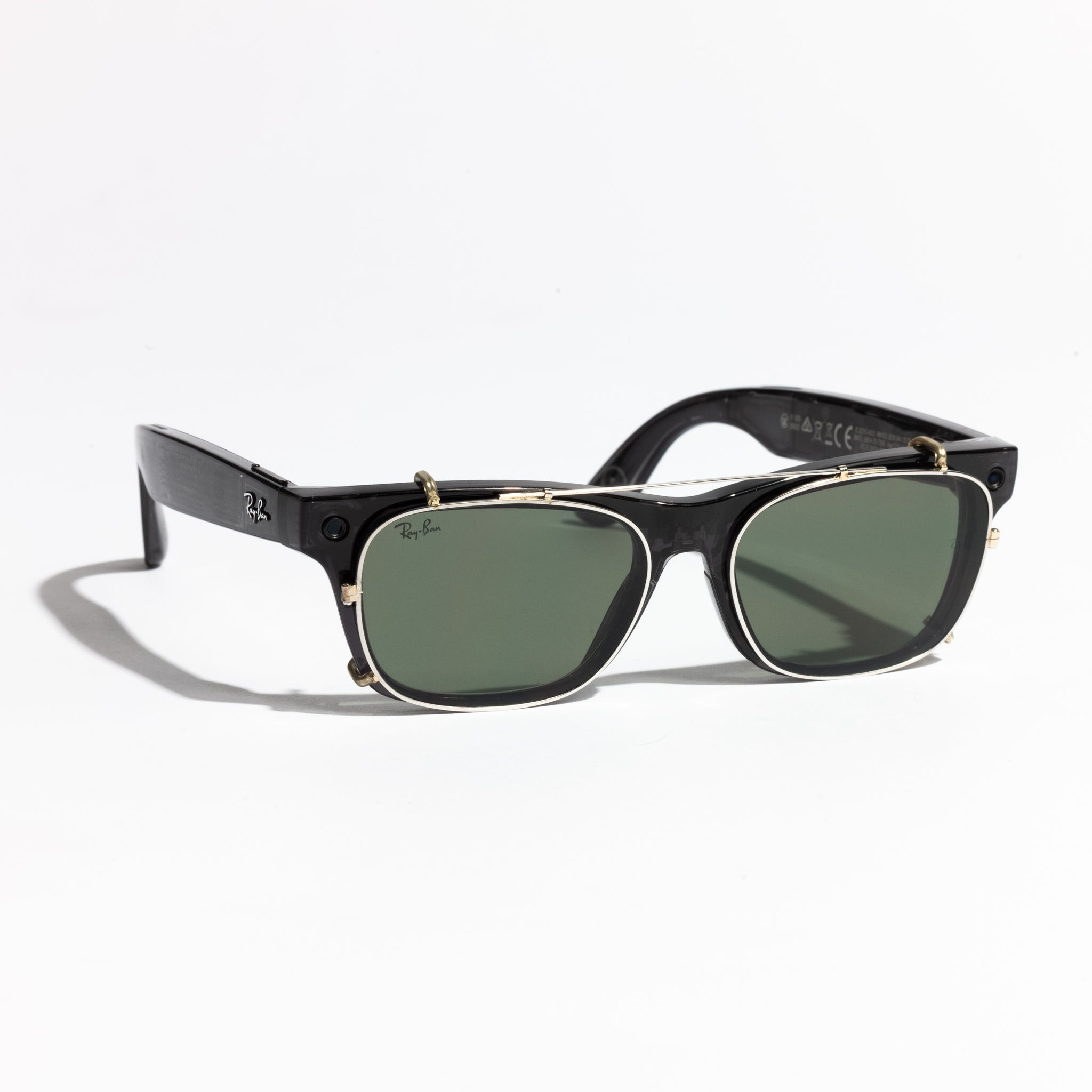 Clip-On Sunglasses for Meta Ray-Ban Blayzer Optics (Large)