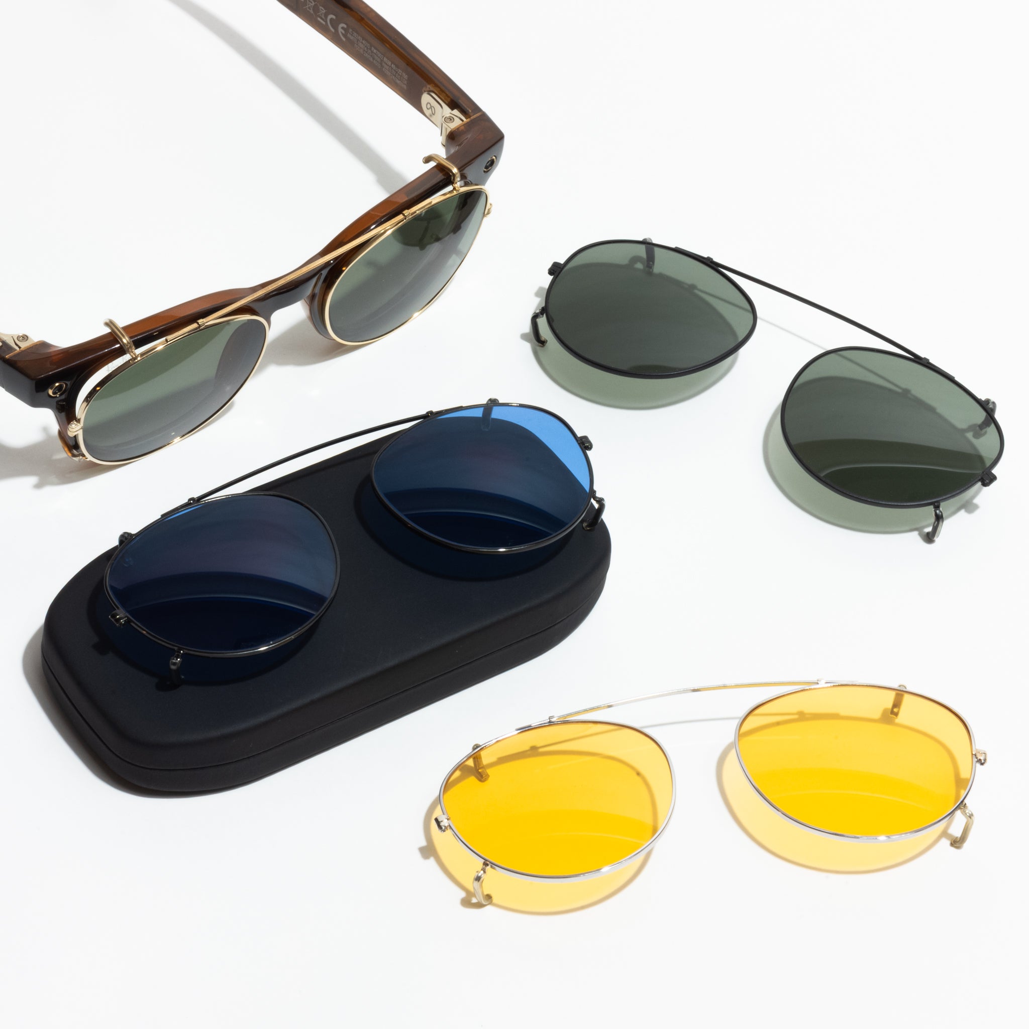 Clip-On Sunglasses for Meta Ray-Ban Scriber Optics