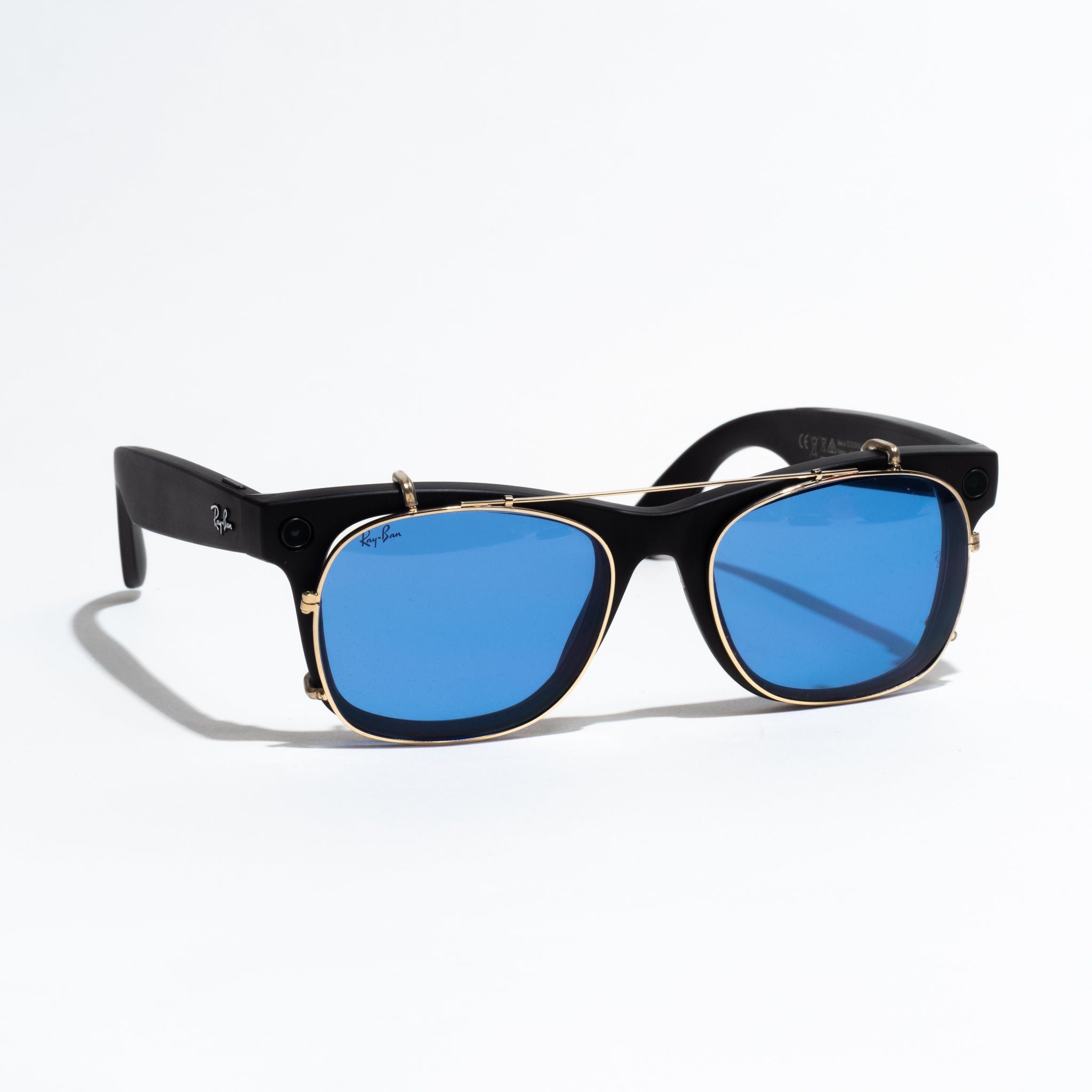 Clip-On Sunglasses for Meta Ray-Ban Wayfarer (Large)