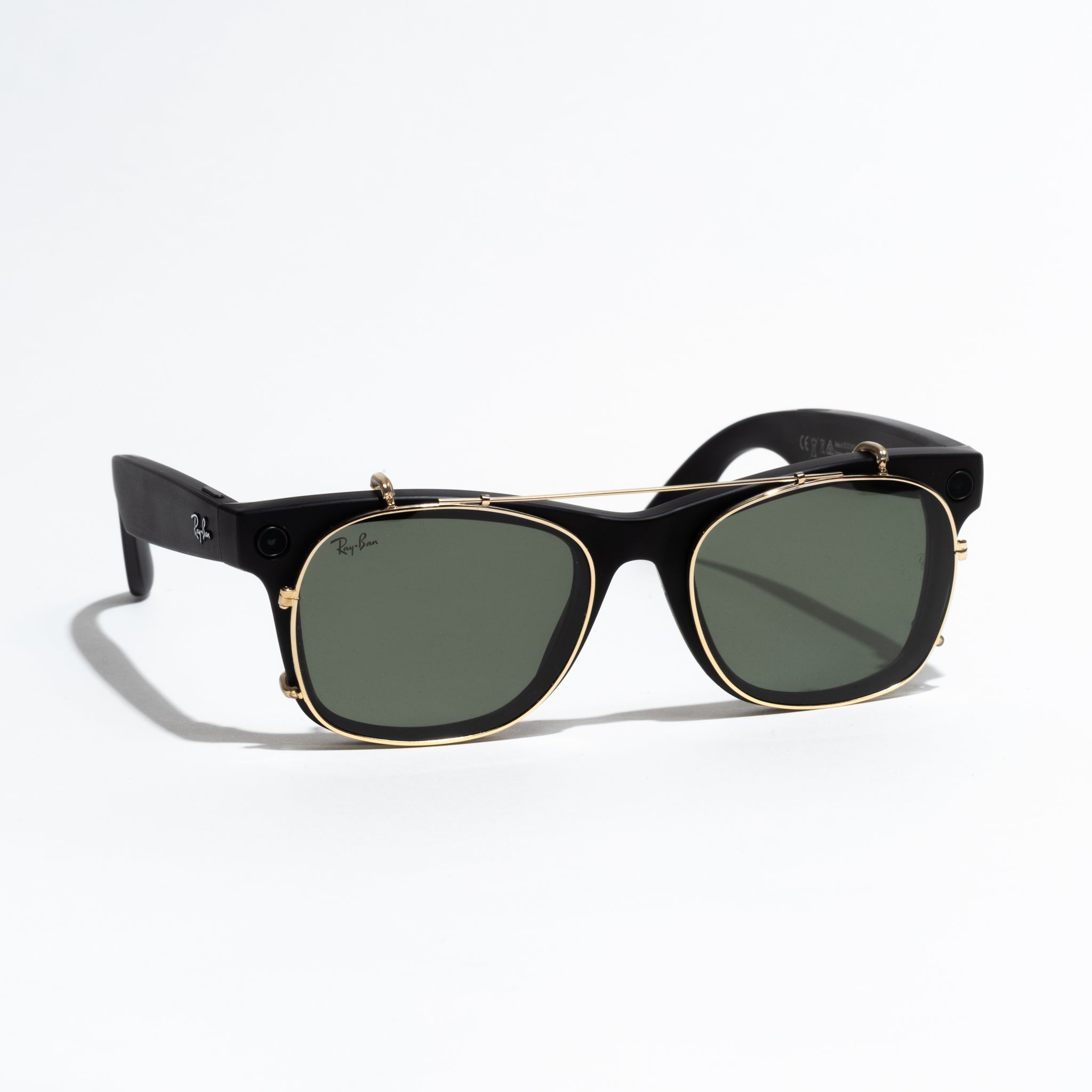 Clip-On Sunglasses for Meta Ray-Ban Wayfarer (Large)