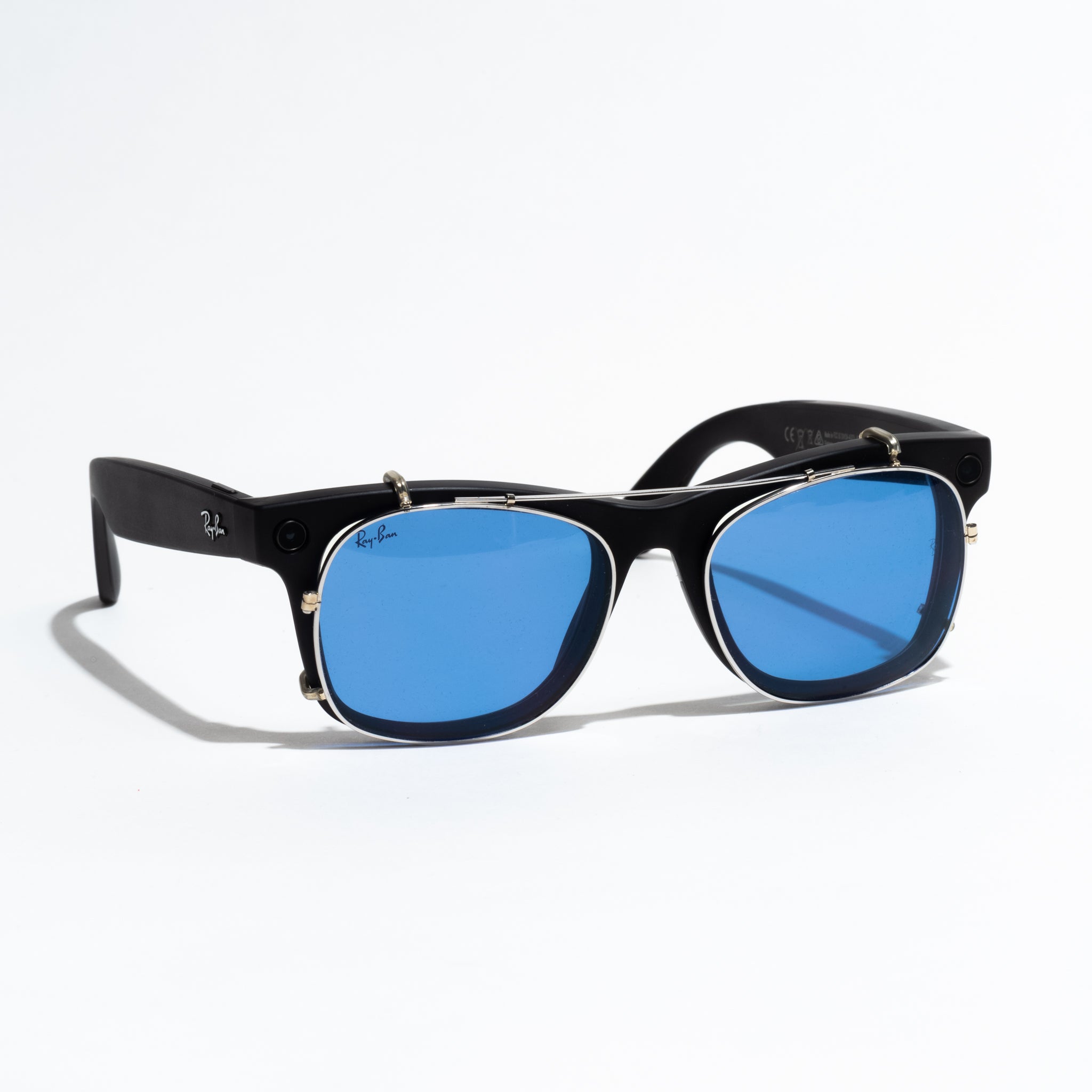 Clip-On Sunglasses for Meta Ray-Ban Wayfarer (Large)