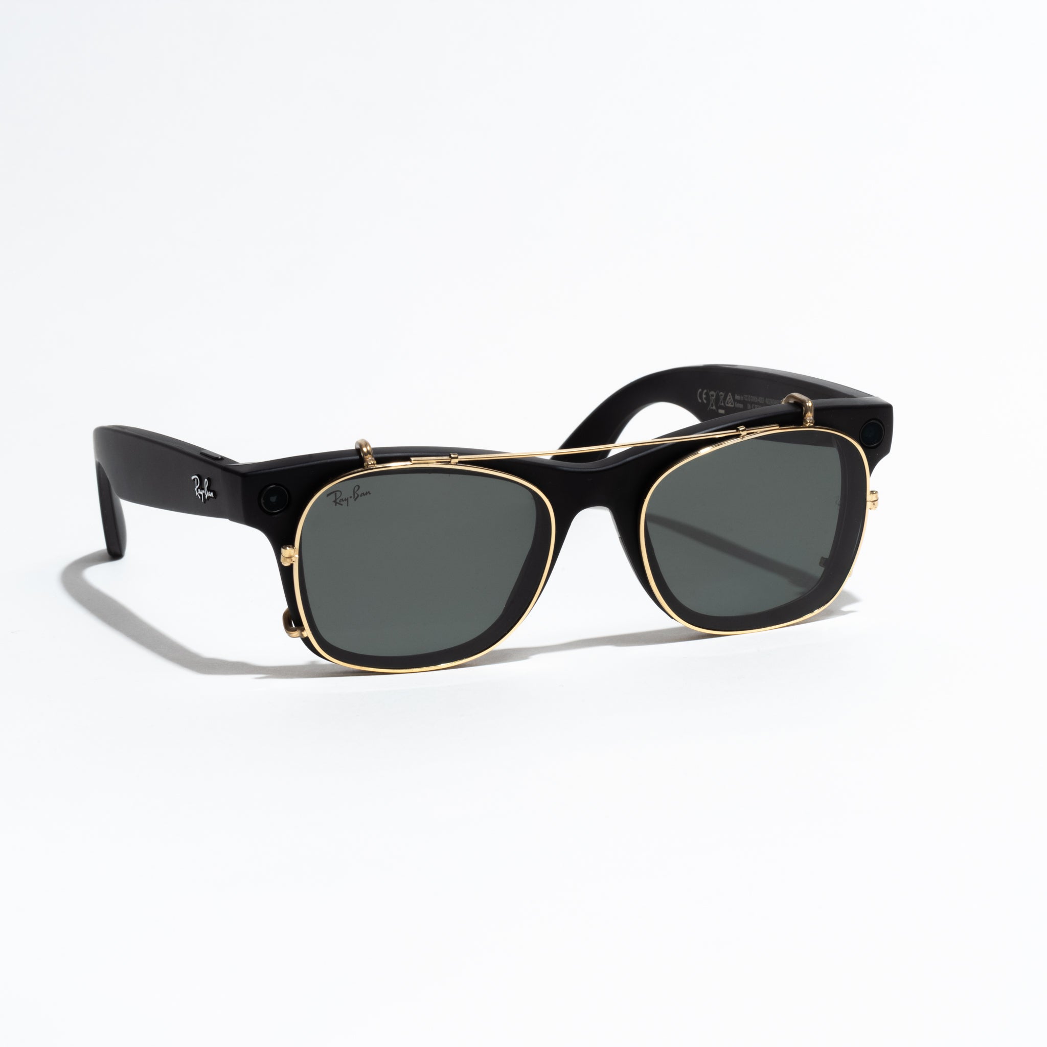 Clip-On Sunglasses for Meta Ray-Ban Wayfarer (Standard)
